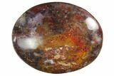 1.9" Petrified Palm Root Pocket Stones - Red Color - Photo 3